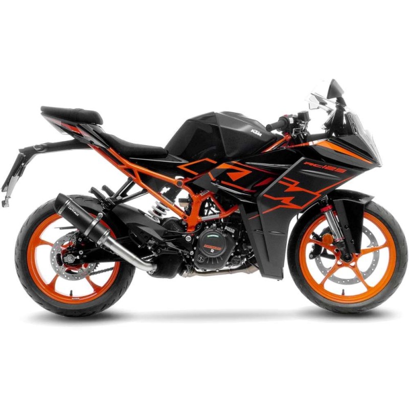 SILENCIADOR DE ESCAPE LEOVINCE GP CORSA EVO KTM RC 125 22-23 FIBRA DE CARBONO