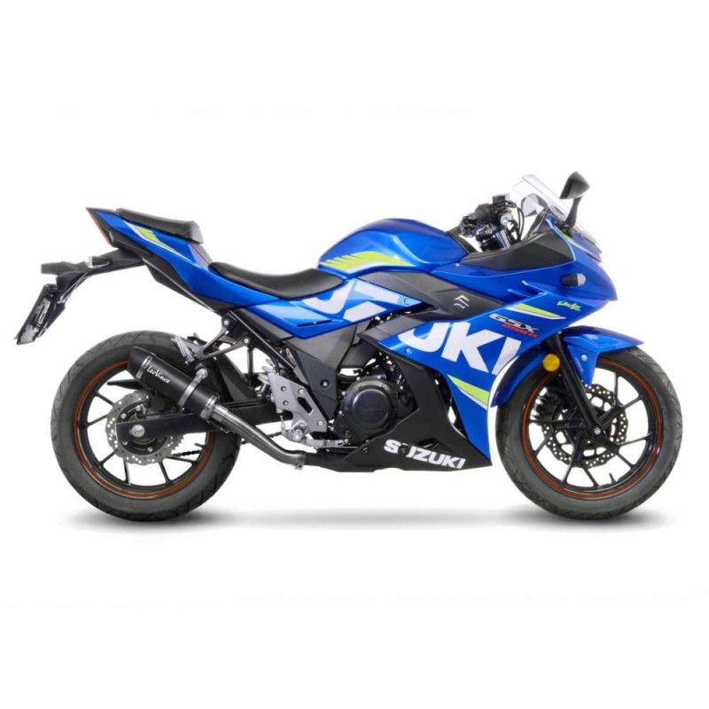 SILENCIADOR DE ESCAPE LEOVINCE GP CORSA EVO SUZUKI GSX 250 R ABS 17-20 FIBRA DE CARBONO