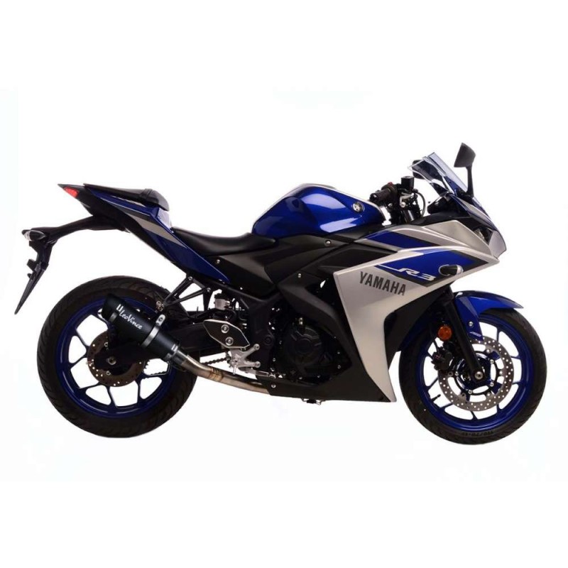 SILENCIADOR DE ESCAPE LEOVINCE GP CORSA EVO YAMAHA YZF-R25 14-18 FIBRA DE CARBONO