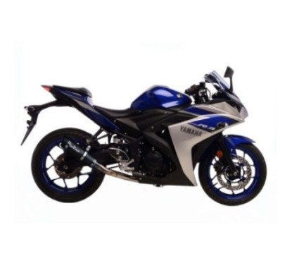 SILENCIADOR DE ESCAPE LEOVINCE GP CORSA EVO YAMAHA YZF-R25 14-18 FIBRA DE CARBONO