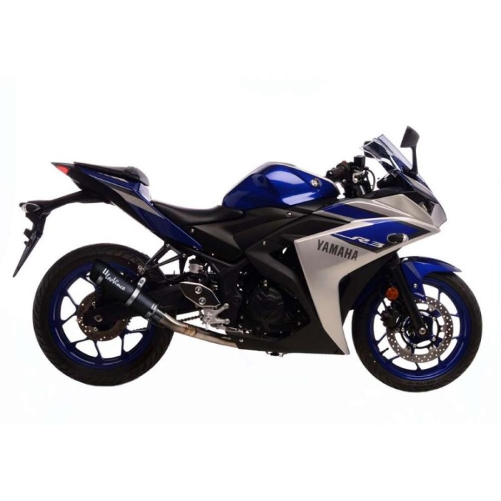 SILENCIEUX D'ECHAPPEMENT LEOVINCE GP CORSA EVO POUR YAMAHA YZF-R25 14-18 CARBONE