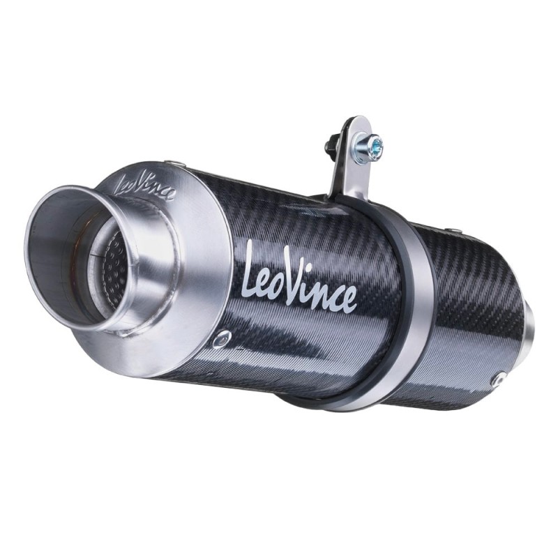 SILENCIADOR DE ESCAPE LEOVINCE GP CORSA HONDA CB 500 F 13-15 FIBRA DE CARBONO