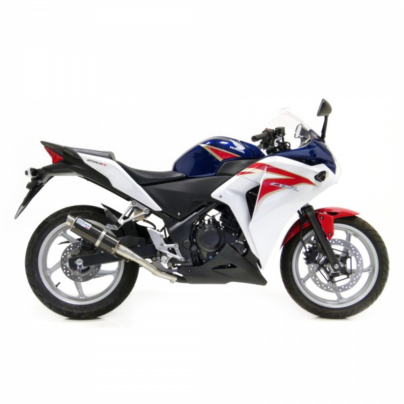 SILENCIADOR DE ESCAPE LEOVINCE GP CORSA HONDA CBR 250 R 11-13 FIBRA DE CARBONO