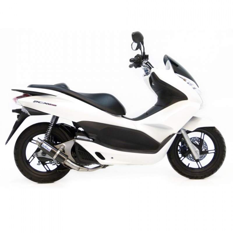 SILENCIADOR DE ESCAPE LEOVINCE GP CORSA HONDA PCX 125 12-16 FIBRA DE CARBONO