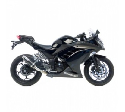 SILENCIADOR DE ESCAPE LEOVINCE GP CORSA KAWASAKI NINJA 250 R 13-16 FIBRA DE CARBONO