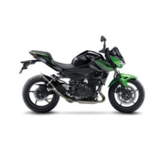 SILENCIADOR DE ESCAPE LEOVINCE GP CORSA KAWASAKI Z400 19-23 FIBRA DE CARBONO