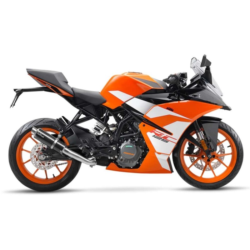 LEOVINCE GP CORSA AUSPUFFSCHALLDAMPFER KTM RC 125 17-20 EDELSTAHL