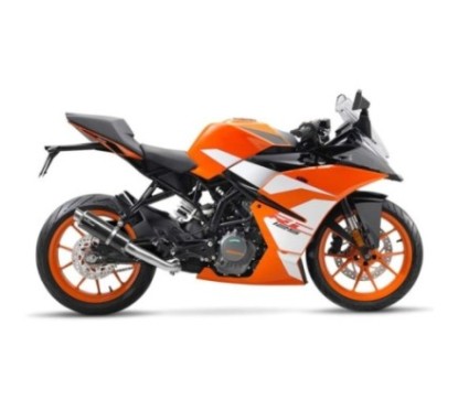 SILENCIADOR DE ESCAPE LEOVINCE GP CORSA KTM RC 125 17-20 ACERO INOXIDABLE