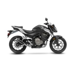 SILENCIADOR DE ESCAPE LEOVINCE GP CORSA MATE HONDA CB 500 F 16-18 FIBRA DE CARBONO