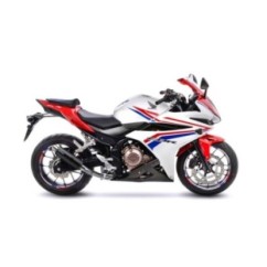 SILENCIADOR DE ESCAPE LEOVINCE GP CORSA MATE HONDA CBR500 R 16-18 FIBRA DE CARBONO