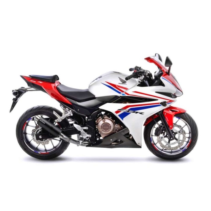 LEOVINCE EXHAUST GP CORSA MATTE FOR HONDA CBR500 R 16-18 CARBON