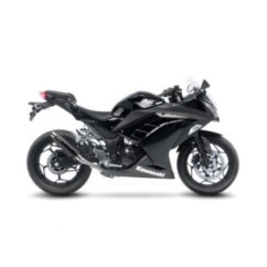 ESCAPE LEOVINCE GP CORSA MATE KAWASAKI NINJA 250 R 13-16 FIBRA DE CARBONO