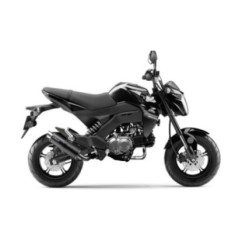 SILENCIADOR DE ESCAPE LEOVINCE GP CORSA MATE KAWASAKI Z125 PRO MINI NAKED 17-24 FIBRA DE CARBONO