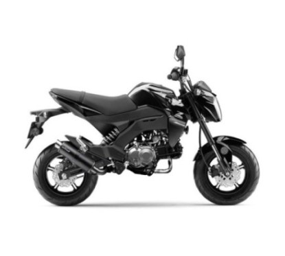 SILENCIADOR DE ESCAPE LEOVINCE GP CORSA MATE KAWASAKI Z125 PRO MINI NAKED 17-24 FIBRA DE CARBONO