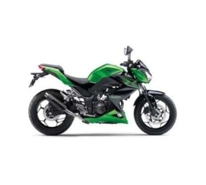 SILENCIADOR DE ESCAPE LEOVINCE GP CORSA MATE KAWASAKI Z300 ABS 15-16 FIBRA DE CARBONO