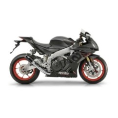 LEOVINCE AUSPUFFSCHALLDAMPFER LV CORSA BLACK EDITION APRILIA RSV4 1000 RR 19-20 EDELSTAHL