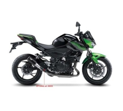 ESCAPE LEOVINCE LV CORSA EDICION NEGRA KAWASAKI Z400 19-23 ACERO INOXIDABLE