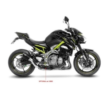 ESCAPE LEOVINCE LV CORSA EDICION NEGRA KAWASAKI Z900 17-19 ACERO INOXIDABLE