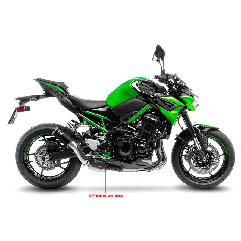 ESCAPE LEOVINCE LV CORSA EDICION NEGRA KAWASAKI Z900 20-24 ACERO INOXIDABLE