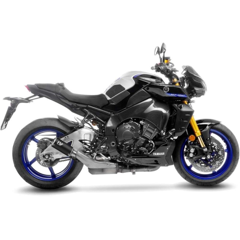 LEOVINCE AUSPUFF LV CORSA BLACK EDITION YAMAHA MT-10 16-20 EDELSTAHL