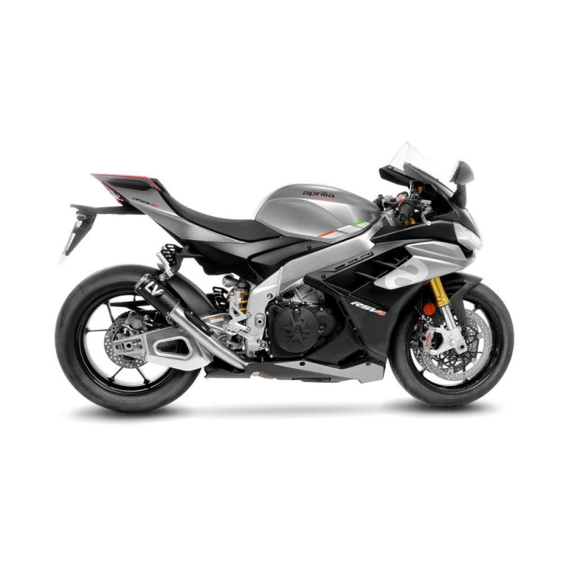 LEOVINCE LV CORSA AUSPUFF AUS KOHLENSTOFFFASER APRILIA RSV4 1100 FABRIK 21-24 KOHLENSTOFFFASER