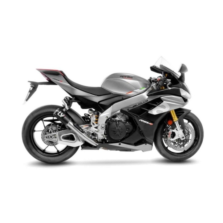 LEOVINCE LV CORSA AUSPUFF AUS KOHLENSTOFFFASER FUR APRILIA RSV4 1100/FABRIK 21-24 KOHLENSTOFF