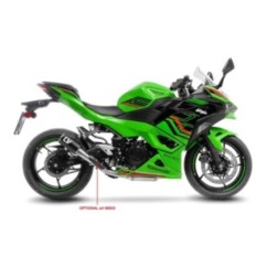 ESCAPE LEOVINCE LV CORSA FIBRA DE CARBONO KAWASAKI NINJA 500 2024 FIBRA DE CARBONO