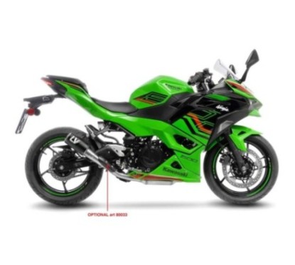 ESCAPE LEOVINCE LV CORSA FIBRA DE CARBONO KAWASAKI NINJA 500 2024 FIBRA DE CARBONO