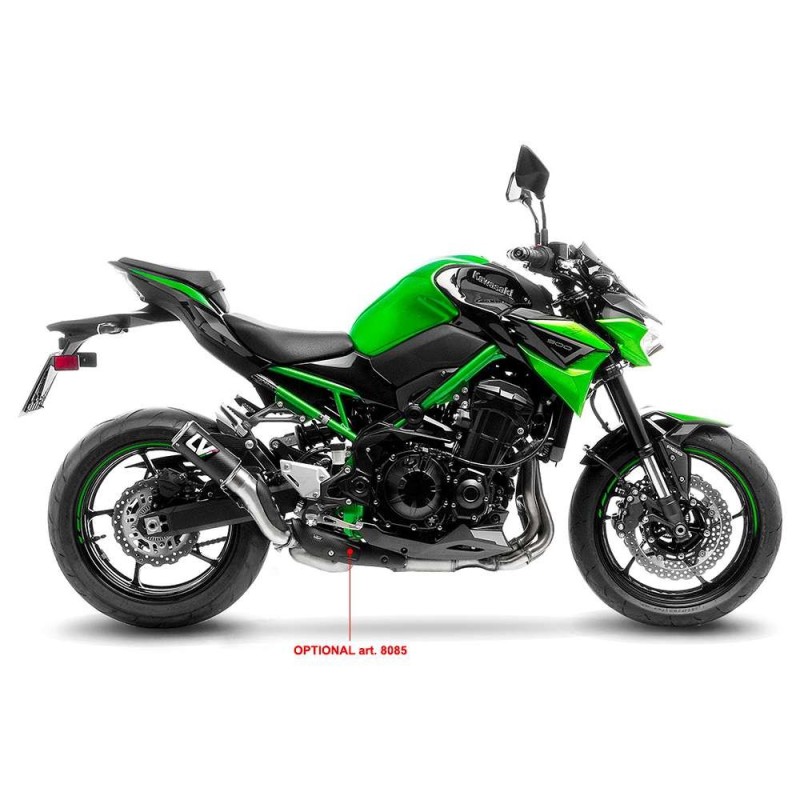 ESCAPE LEOVINCE LV CORSA FIBRA DE CARBONO KAWASAKI Z900 20-24 FIBRA DE CARBONO