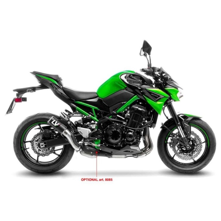 ESCAPE LEOVINCE LV CORSA FIBRA DE CARBONO PARA KAWASAKI Z900 20-24 CARBONO