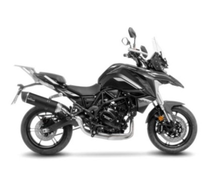 LEOVINCE AUSPUFFSCHALLDAMPFER LV ONE EVO BLACK EDITION BENELLI TRK 702 23-24 EDELSTAHL