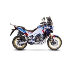 LEOVINCE AUSPUFF LV ONE EVO BLACK EDITION HONDA AFRICA TWIN 1100 ADV. SPORT DCT 2024 EDELSTAHL