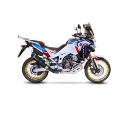 LEOVINCE AUSPUFF LV ONE EVO BLACK EDITION HONDA AFRICA TWIN 1100 ADV. SPORT DCT 2024 EDELSTAHL