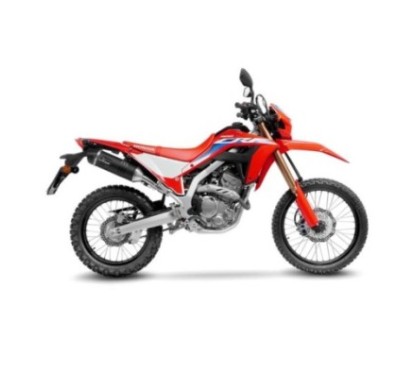 LEOVINCE AUSPUFFSCHALLDAMPFER LV ONE EVO BLACK EDITION HONDA CRF 300 L CRF 300 RALLY 21-24 EDELSTAHL