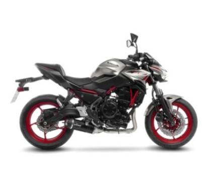 SILENCIADOR DE ESCAPE LEOVINCE LV ONE EVO BLACK EDITION KAWASAKI Z650 21-23 ACERO INOXIDABLE