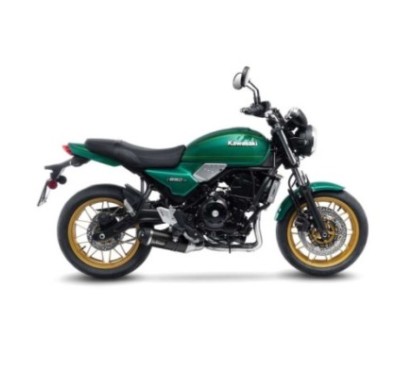 LEOVINCE AUSPUFFSCHALLDAMPFER LV ONE EVO BLACK EDITION KAWASAKI Z650 RS 22-23 EDELSTAHL