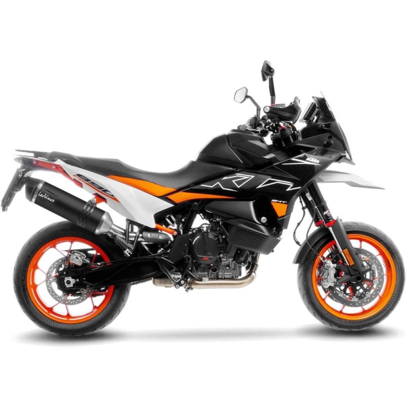 LEOVINCE AUSPUFFSCHALLDAMPFER LV ONE EVO BLACK EDITION KTM 890 SMT 23-24 EDELSTAHL