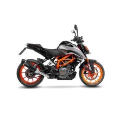 LEOVINCE AUSPUFFSCHALLDAMPFER LV ONE EVO BLACK EDITION KTM DUKE 390 21-23 EDELSTAHL