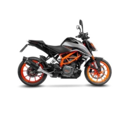 LEOVINCE AUSPUFFSCHALLDAMPFER LV ONE EVO BLACK EDITION KTM DUKE 390 21-23 EDELSTAHL