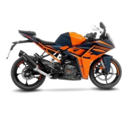 LEOVINCE AUSPUFFSCHALLDAMPFER LV ONE EVO BLACK EDITION KTM RC 390 22-23 EDELSTAHL