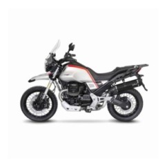 LEOVINCE AUSPUFFSCHALLDAMPFER LV ONE EVO BLACK EDITION MOTO GUZZI V85 TT 19-23 EDELSTAHL