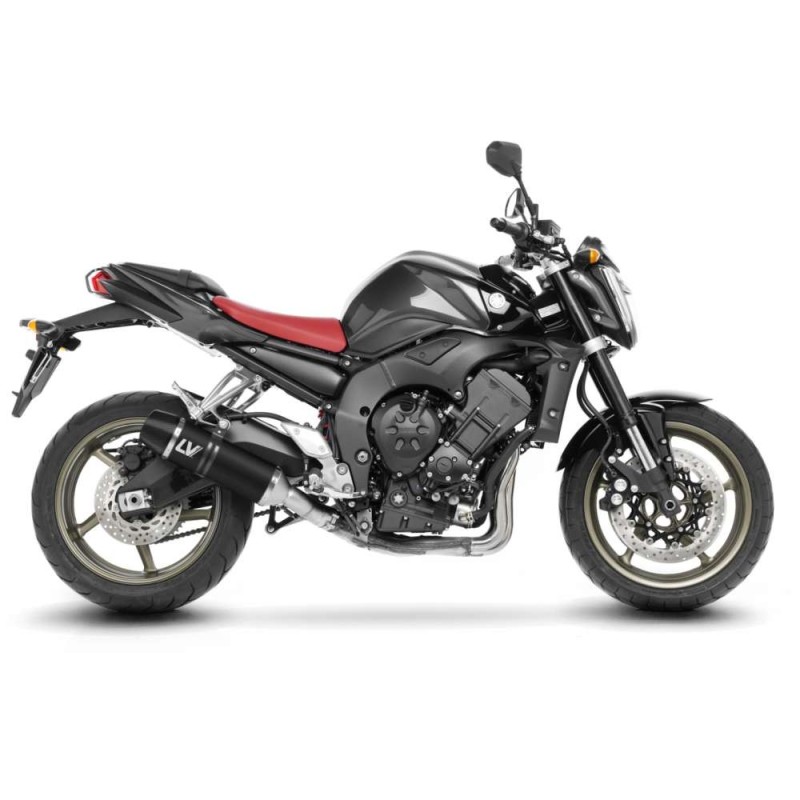 LEOVINCE AUSPUFFSCHALLDAMPFER LV ONE EVO BLACK EDITION YAMAHA FZ1 06-15 EDELSTAHL