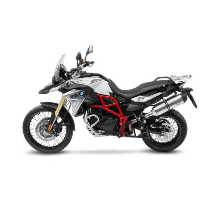 SILENCIEUX D'ECHAPPEMENT LEOVINCE LV ONE EVO POUR BMW F800GS ADVENTURE 17-18 INOX