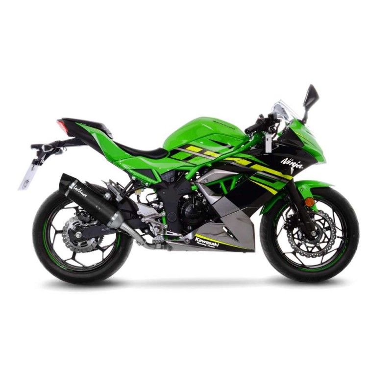 LEOVINCE AUSPUFFSCHALLDAMPFER LV ONE EVO KOHLENSTOFFFASER KAWASAKI NINJA 125 19-23 KOHLENSTOFFFASER