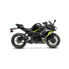 LEOVINCE TERMINALE SCARICO LV ONE EVO CARBON FIBER KAWASAKI NINJA 650 21-23 FIBRA DI CARBONIO