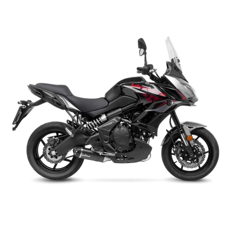 LEOVINCE TERMINALE SCARICO LV ONE EVO CARBON FIBER KAWASAKI VERSYS 650 22-23 FIBRA DI CARBONIO