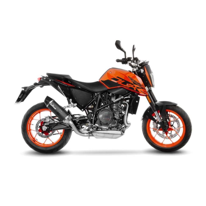 LEOVINCE TERMINALE SCARICO LV ONE EVO CARBON FIBER KTM 690 DUKE 16-19 FIBRA DI CARBONIO