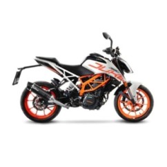 LEOVINCE TERMINALE SCARICO LV ONE EVO CARBON FIBER KTM DUKE 390 17-20 FIBRA DI CARBONIO