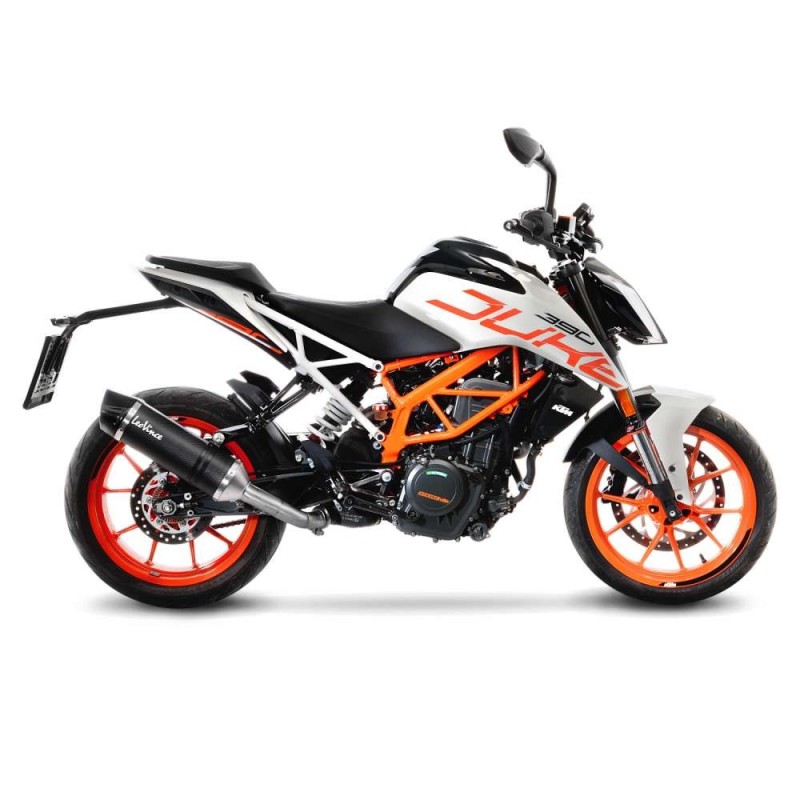 LEOVINCE TERMINALE SCARICO LV ONE EVO CARBON FIBER KTM DUKE 390 17-20 FIBRA DI CARBONIO