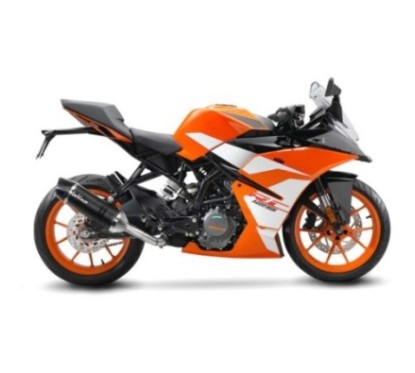 LEOVINCE TERMINALE SCARICO LV ONE EVO CARBON FIBER KTM RC 125 17-20 FIBRA DI CARBONIO